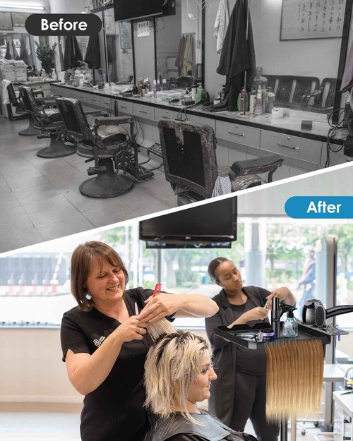 Salon Tray on Wheels,Metal Tray Rolling Cart with 2 Magnetic Bowls,Tattoo Tray, Salon Station with Hairstylist Holder and Hair Separator Stand,Multi-Function Adjustable with Wheels