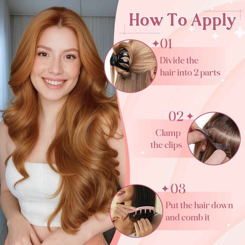 SEGOHAIR Clip In Hair Extensions for women One Piece 5 Clips Real Human Remy Hair Extension Long Straight Hairpieces for women 18 Inches #4P27 Medium Brown mixed Dark Blonde