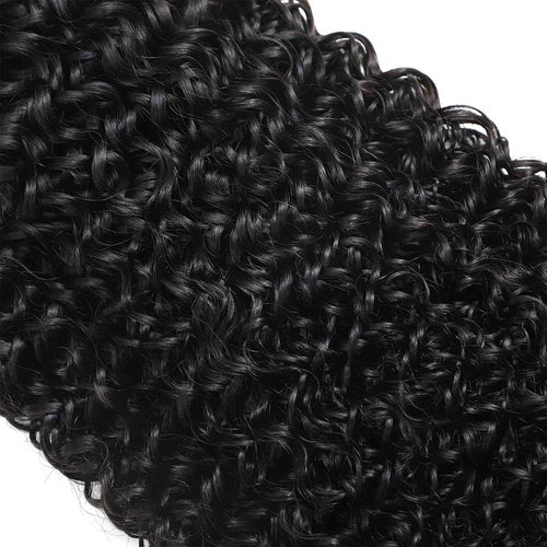Burmese Curly Bundles Human Hair 18 20 22 Inch 3 Bundles 100% Unprocessed Quick Weave 3c4a Burmese Raw Hair Extension Real Human Hair Water Wave with Spiral Curly End Natural Black