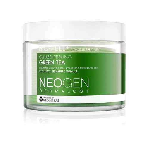 DERMALOGY by NEOGENLAB Bio-Peel Gauze Peeling Pads, Lemon, Wine and Green Tea, 30 Counts
