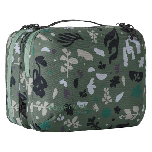 eagle creek Pack-It Trifold Toiletry Kit, Roots And Shoots: Duck Green