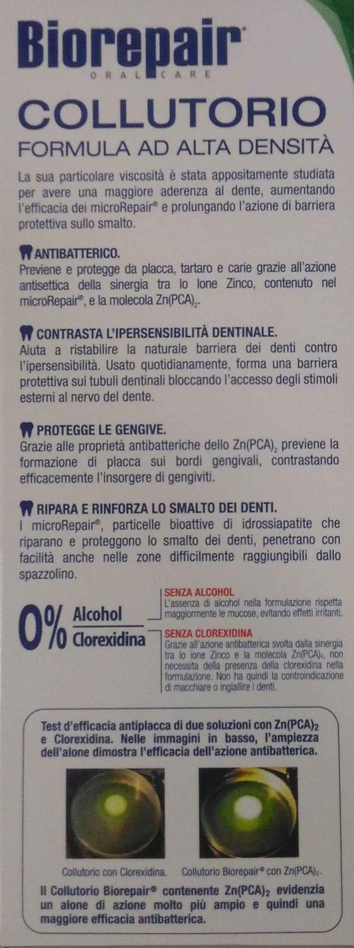 Biorepair: Collutorio Mouthwash 500ml/16.9 fl.oz - Pack of 3