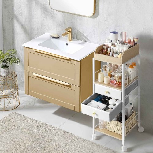 Makeup Organizer, Floor Skincare Organizers, Make Up Organizers and Storage with Drawers, Vanity Organizer Cosmetics Display Cases Holder for Skin Care Nail Polish Perfume Makeup brush Hair Tool