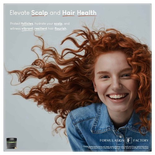 Formulation Factory Crown of Glory 10-in-1 Hair Growth Maximizer, DHT Blocker with Saw Palmetto, Fo-Ti, Collagen, Supports Thicker Hair & Scalp Health (2 Month Supply, 120 Capsules)