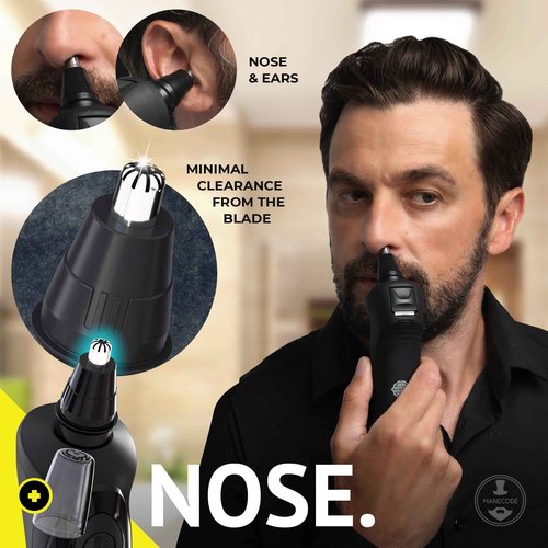 7-in-1 Electric Razor for Men with USB Charging Station - Shaver with Floating 8 Contouring Technology and IQ Cleaning Sensor