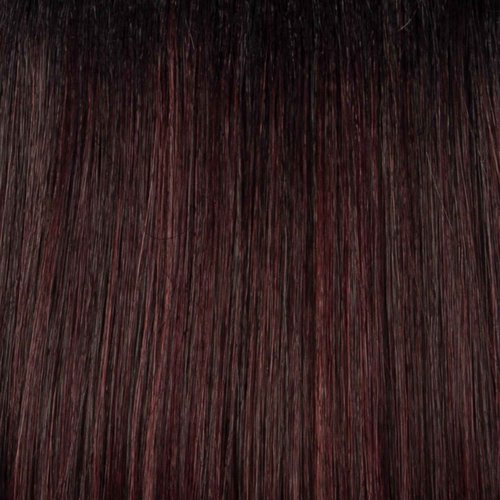 Kim Kimble 20" Wavy Waves Headband Wig, Long Layered Hair With Black Headband and Comb Clip, 3/4 Cap - Average Cap Size, MC4 35SS Sangria