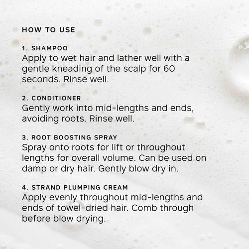Philip Kingsley | Body Building Volumizing Collection | Includes Shampoo, Conditioner, Root Boosting Volumizer Spray and Hair Plumping Volume Cream | Lifts Fine, Limp, Flat, Flyaway Hair | Set Of 4