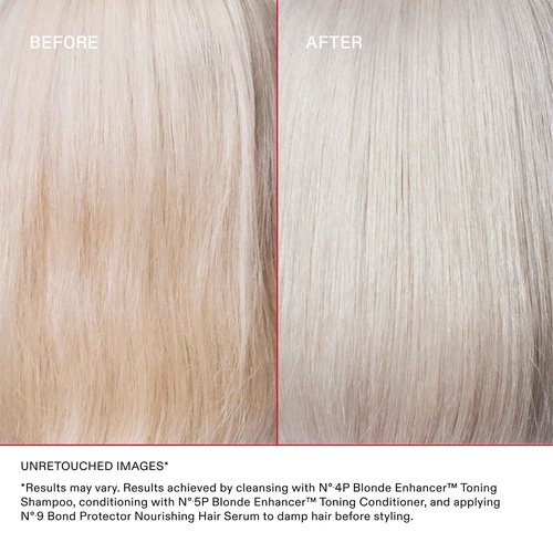 Olaplex Nº.4P Blonde Enhancer Purple Toning Shampoo, Repairs, Hydrates, & Brightens All Blonde, Lightened, & Grey Hair, 1 Liter