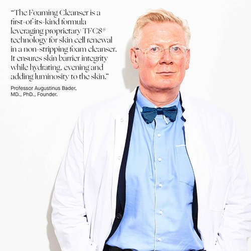 Augustinus Bader The Foaming Cleanser – Luxury Gentle Hydrating Face Cleanser – Removes Impurities & Excess Oil While Supporting Skin Barrier – Soothing & Non-Drying Formula – 150 ml / 5 fl oz