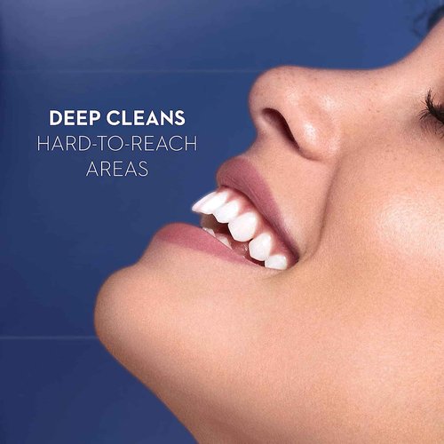 Oral-B Pro 1000 CrossAction Electric Toothbrush, Black with 4 Replacement Brush Heads