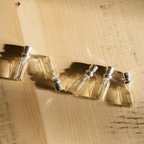 Laboratory Perfumes Discovery Set | 5 x 5ml Eau de Toilette | Gender-Free, Nature-Inspired Fragrances | Amber, Gorse, Samphire, Tonka, Helios | Unique Gift Set, Travel Set