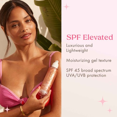 Sun Shield Bundled with On-the-Glow Gold Rose Gold Shimmer
