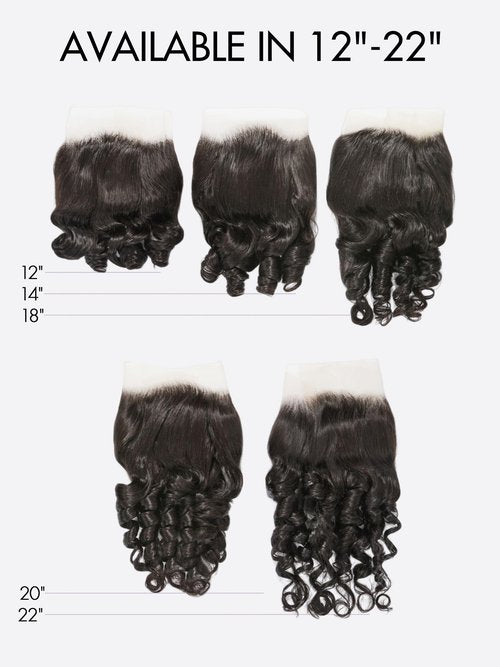 LUVME 13x4 Frontal SKINLIKE HD Lace Closure Pre Plucked, Ultra-thin HD Lace Hairline Bleached Small Knots 150% Density Loose Wave Virgin Hair 18 Inch