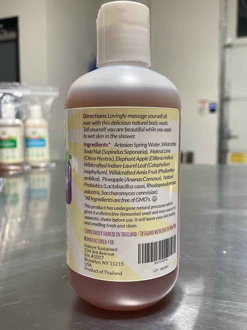 Probiotic Soapberry Body Wash, Shampoo & Conditioner Gift Bundle [Unscented] (3 Pack, pH Balanced) for Dry Hair and Sensitive Skin - (9 Oz. Bottles)