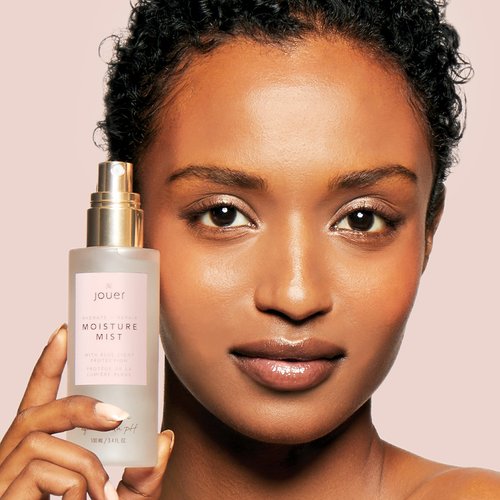 Jouer Skincare Starter Set - Includes Vitamin K Cream, Skin Barrier Repair DD Cream, Caffeine Eye Patches, and Face Moisture Mist