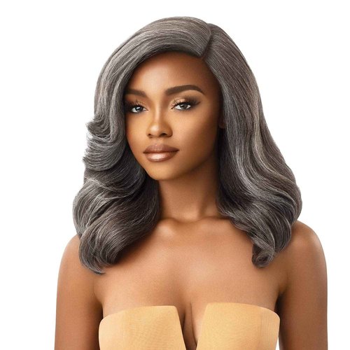 Outre Lace Front Wig - Neesha Soft & Natural - Neesha 202 (FF MISTY SMOKE GRAY)