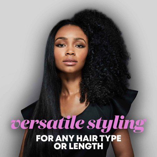 Revamp Progloss MoistureCare 1.25-Inch Flat Iron Hair Straightener – Steam Hair Straightener with Keratin, Argan & Coconut Oil Infused Ceramic & Ionic Floating Plates, Easy to Use with Auto-Off