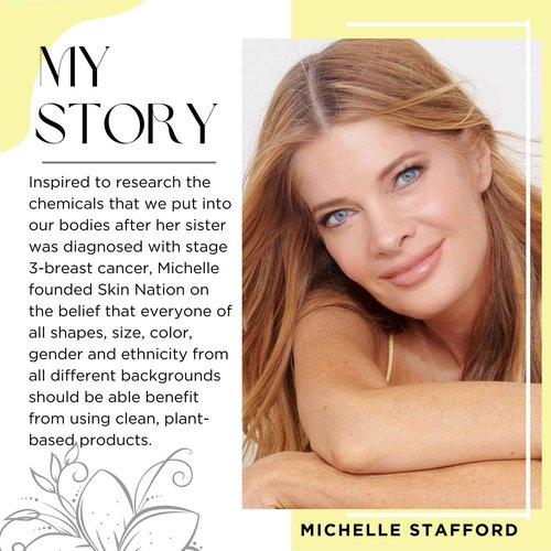 Skin Nation Super Hydrating Vitamin C Face Serum with Ferulic Acid, Aloe Vera, Rosehip Oil, Can Help Smooth Skin Texture and Supports Firmer Skin, for Dry and Sensitive Skin