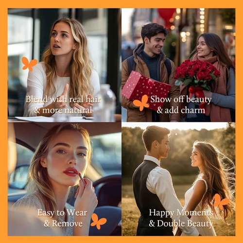 DOORES Clip in Hair Extensions Human Hair Extensions, Balayage Dark Brown to Chestnut Brown 120g 7pcs 18 Inch Real Human Hair Extensions Clip in Straight Remy Silky Weft