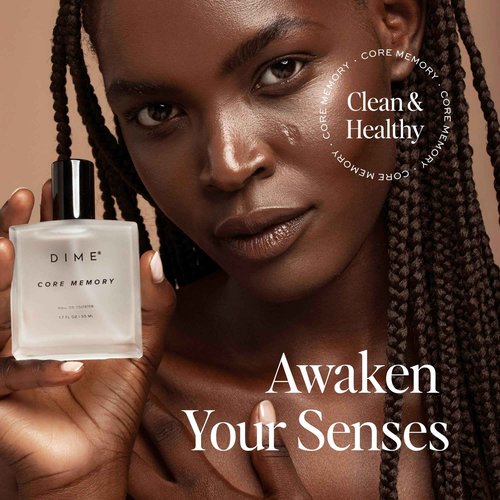 DIME Beauty Core Memory Perfume for Women, 1.7 oz / 50 ml - Bright & Citrusy Fragrance