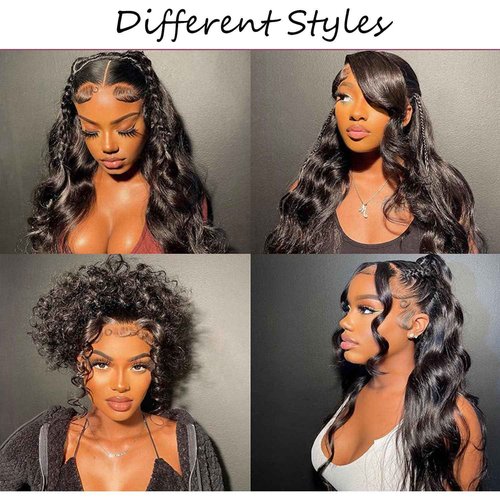 Body Wave Bundles With Closure Human Hair 20 22 24+18 Inch Human Hair Bundles With Closure Brazilian Virgin Body Wave 3 Bundle With 4x4 HD Lace Closure Free part