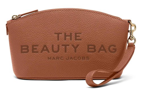 Marc Jacobs The Leather Beauty Bag, Argan Oil