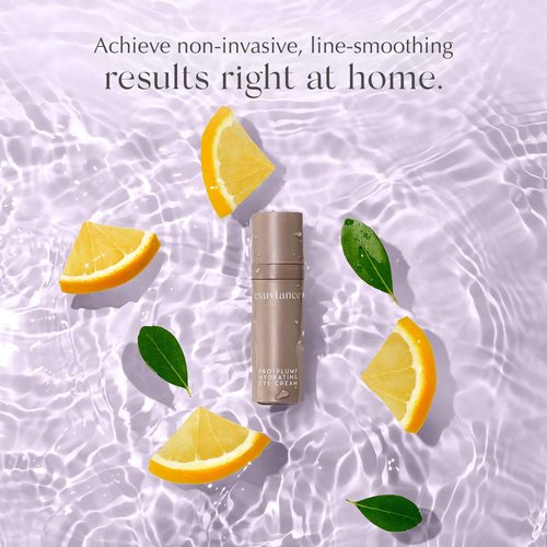 EXUVIANCE Pro-Plump Hydrating Eye Cream, Plumping and Firming Anti Aging Eye Cream, for Crows Feet and Wrinkles, with Hyaluronic Acid and PHA, 0.5 oz