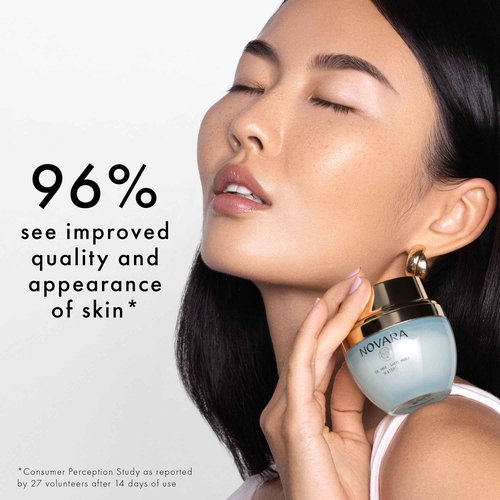 Novara Oil Free Hydrating Cream | High Performing Moisturizer | Hydration for Firm, Radiant, Dewy Skin | Oily Skin | Doctor Recommended | 1.7 Oz