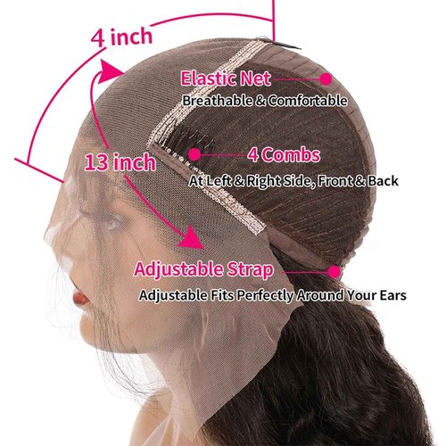 Ombre Honey #1B/27 Human Hair Straight Bob Pixie Cut Wig 13X4 HD Transparent Lace Front Wig Baby Hair 100% Virgin Glueless Brazilian 150% Density for Black Women 6 Inch