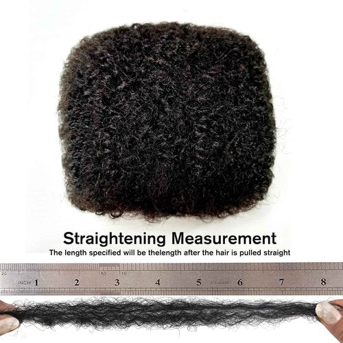 JIFFYLOCS Tight Afro Kinky Bulk Human Hair for Dreadlock Extensions 100% Human Hair,120g 4 Packs 8 Inches Long,Natural Black #1B,Repair Extensions,Making Locs or Braids, with Needles and Hairpin