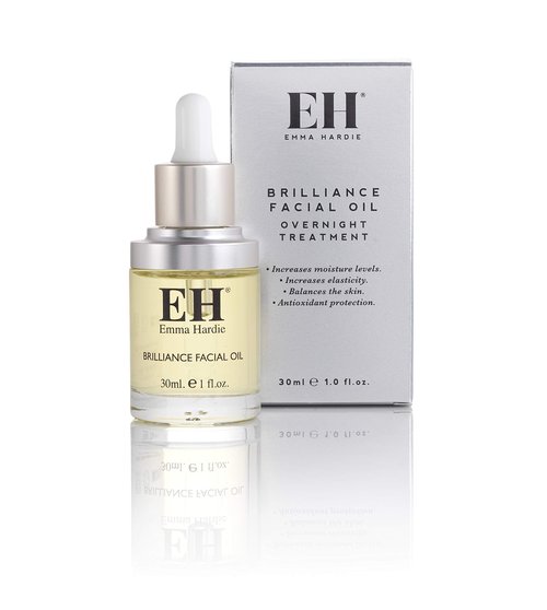 Emma Hardie 30ml Brilliance Facial Oil with Botanical Extract Blend, Use to Hydrate & Revitalise Skin, Promote Glow & Youthful Look & Reduce Wrinkles, Suitable for Sensitive Skin, Vegan & Cruelty Free