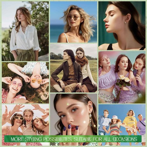 RUNATURE Clip in Extensions Human Hair 10"-24" Straight Short/Long Smooth Hair 100g 9pcs Full Head Clip in Human Hair Weave Extensions for Women Girls Ladies 16" #10/16