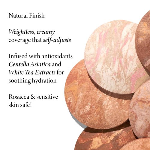 LAURA GELLER NEW YORK Marble Magic Kit: Baked Balance-n-Brighten Powder Foundation, Fair + Baked Blush-n-Brighten, Pink Buttercream + Italian Marble Lipstick, Berry Vanilla