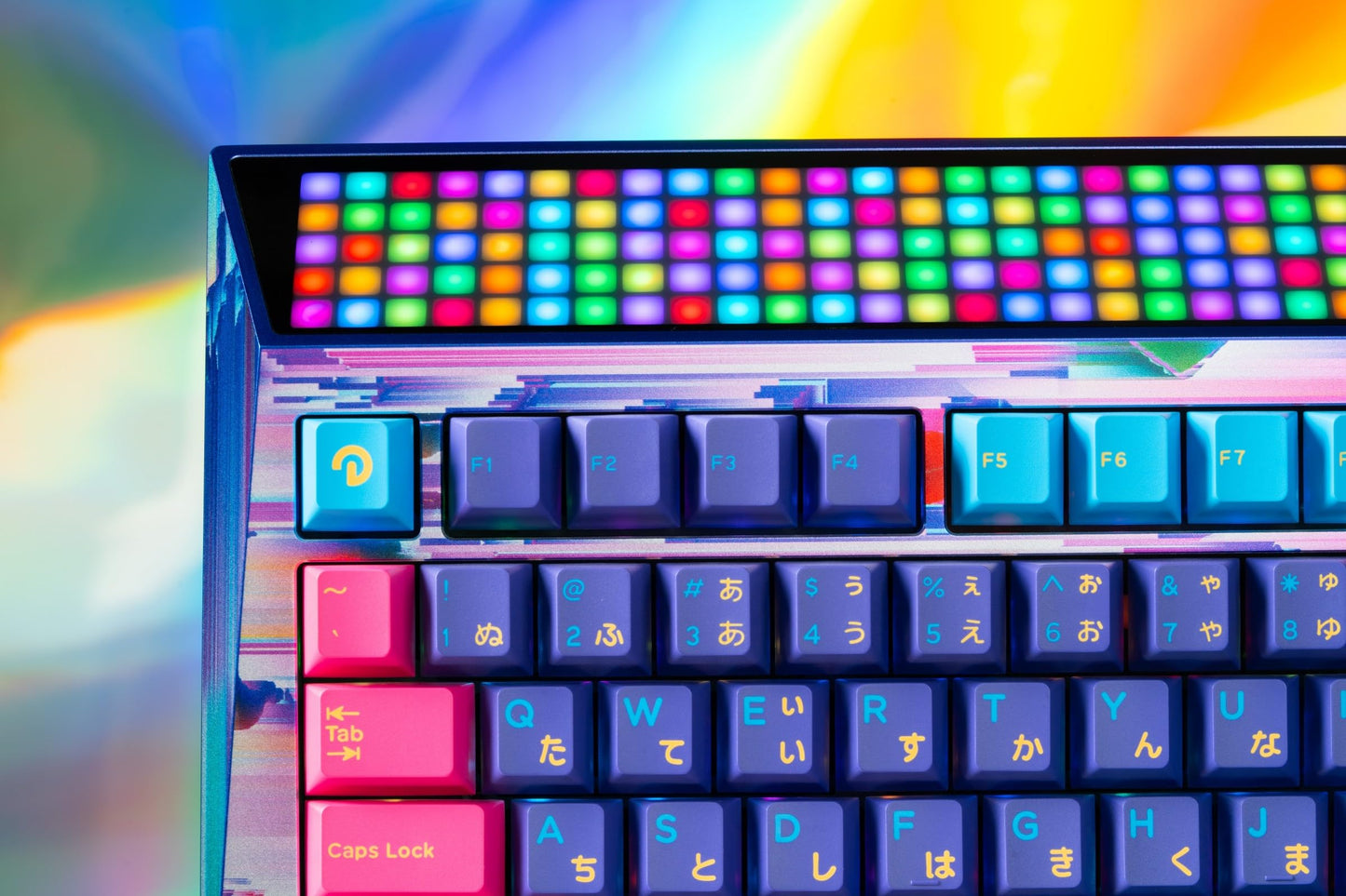 Angry miao CYBERBOARD Euphoria Wireless Custom Creamy Mechanical Keyboard, 81 Key Tri-Mode 2.4G Bluetooth Wireless Gaming PC Computer Keyboard, High-End RGB Gaming Accessories, Hotswappable Switch