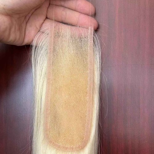 Aorbige 2x6 Long Deep Parting HD Swiss Lace Melt Skin Lace Closure Raw Hair Materials Straight Style Much Fuller with Natural Hair Line Human Hair Natural Black Color (18inch, HD 2x6 613 lace closure)