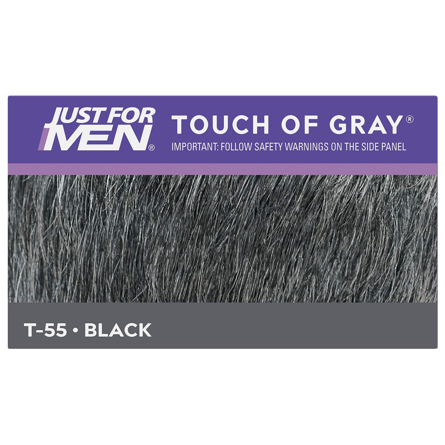 Just For Men Touch Of Gray Hair Color, Black Gray (6 Pack)