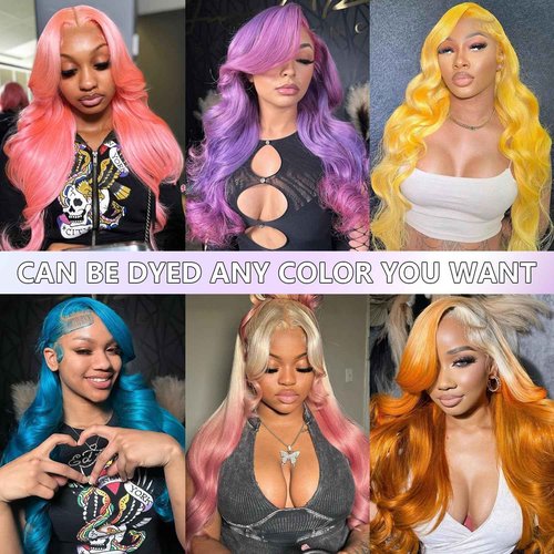 FASLEI 613 13x6 Lace Front Wig Human Hair 24 Inch Body Wave Lace Front Wigs Human Hair Pre Plucked 200 Density HD Lace Frontal Human Hair Wigs 613 Blonde Wig Human Hair With Baby Hair