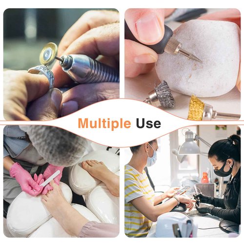 Rechargeable Nail Dust Collector, 10-Gear Powerful Cordless Nail Fan Dust Collector for Nails Vacuum Duster Professional Dust Collector for Nail Tech