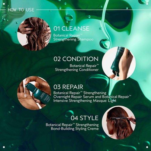 Aveda Botanical Repair Intensive Strengthening Masque Light | Bond-Building Hair Mask for Stronger Hair | Deep Conditioner | Detangles, Softens Fine to Medium Hair | 98% Naturally Derived*, 11.8 Fl Oz