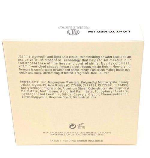 Merle Norman Soft Focus Finishing Powder - Light to Medium