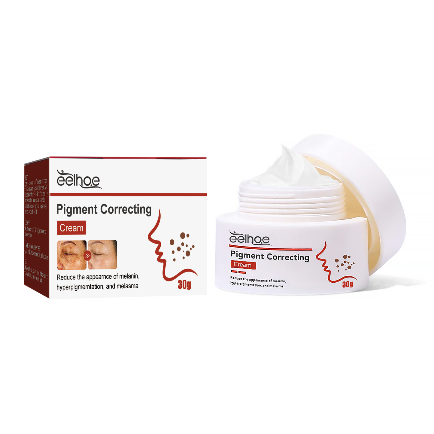 Pigment Correction Cream with Vitamin C & Retinol for Dark Spot Removal