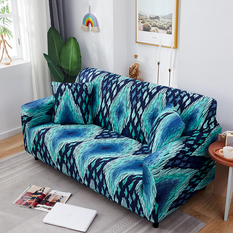 Multi-Functional Knitted Sofa Bed Cover - Various Sizes & Colors
