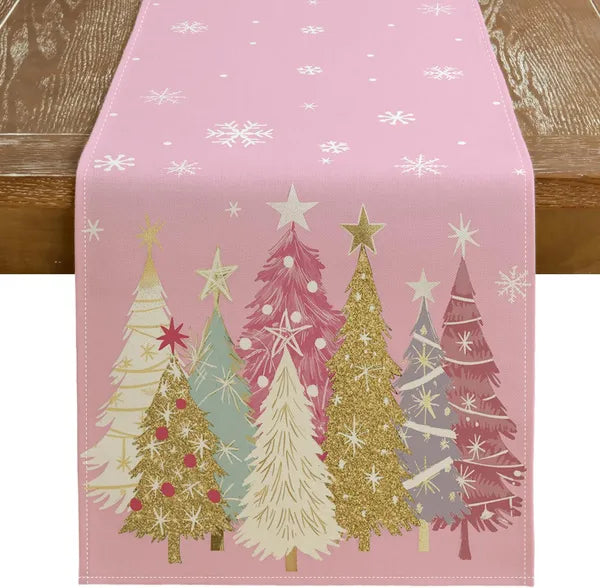 Christmas Table Runner 13x72 Inch - Festive Holiday Decor