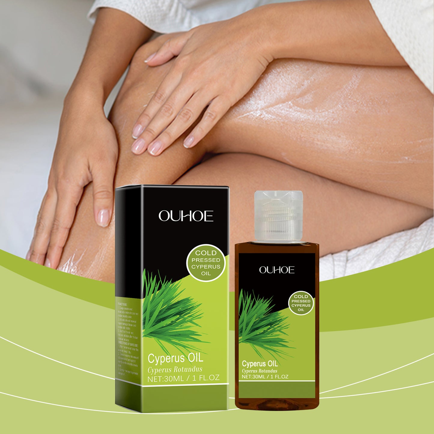 Post-Hair Removal Essential Oil - Gentle Skin Repair & Smoothing Treatment 30ml