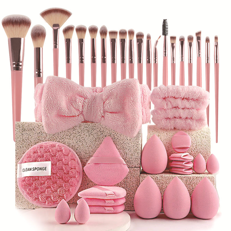 Beauty Tool Set 40 Pieces Makeup & Face Wash Full Collection