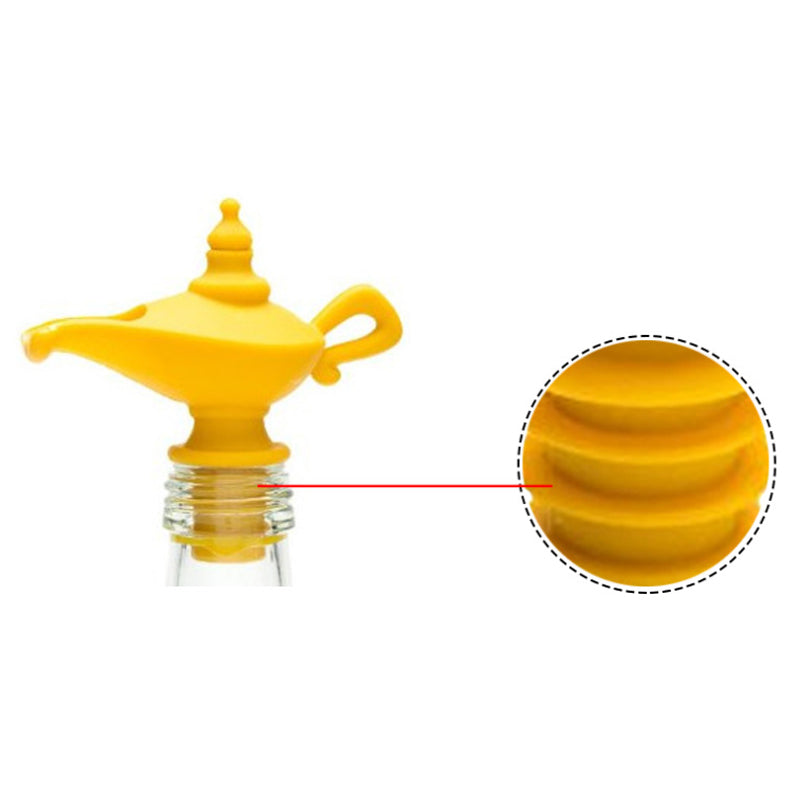 Oil Pourer and Stopper - Silicone Spout for Olive Oil