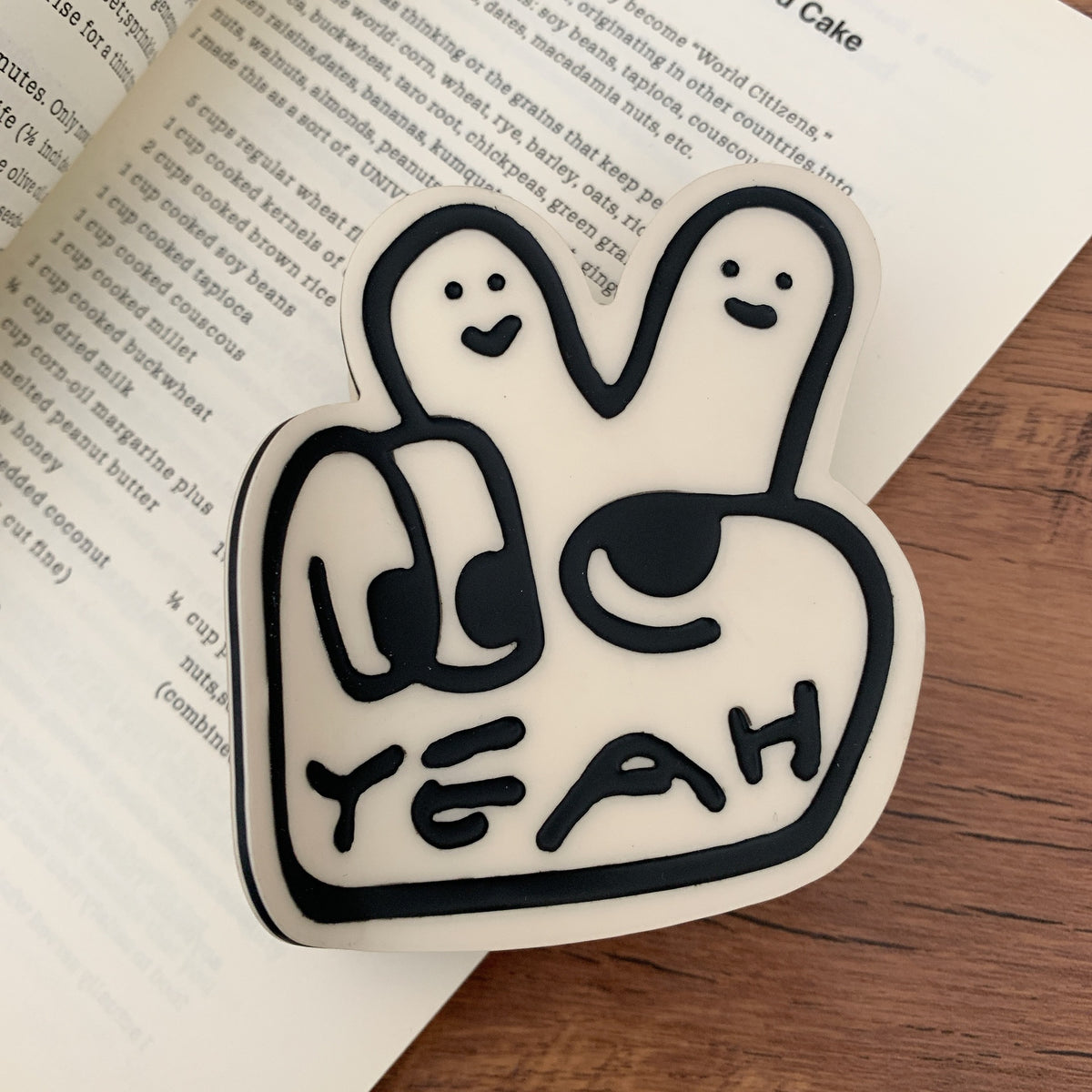 Thumb Gesture Hair Barrettes