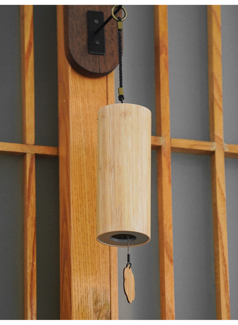 8-Tone Four Seasons Wind Chimes - Bamboo Modern Garden Decor Gift