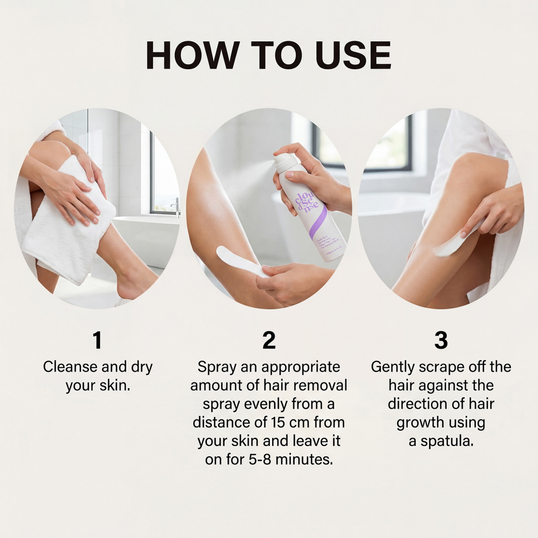 Gentle Hair Removal Spray - 140ml