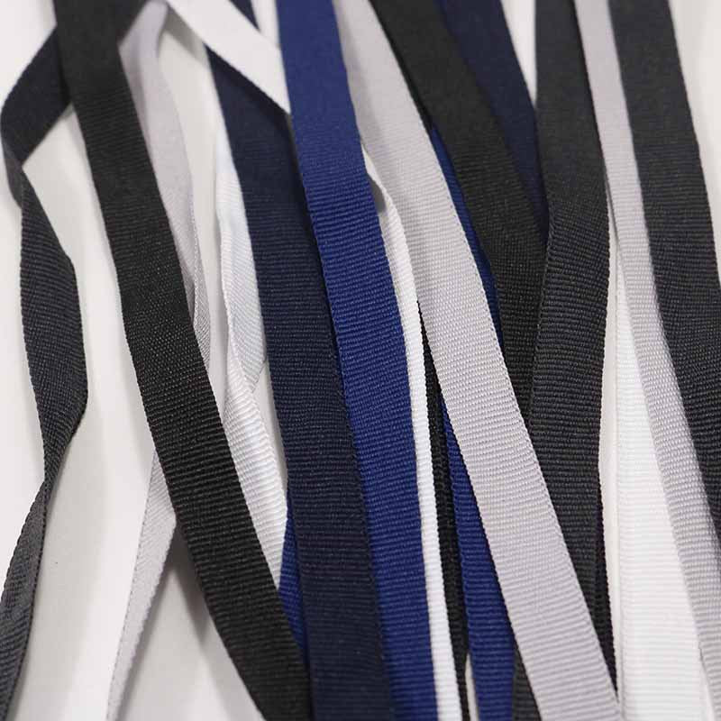 Polyester Plain Weave Textile Fabric - Black, White, Grey, Navy Blue, 1m Roll